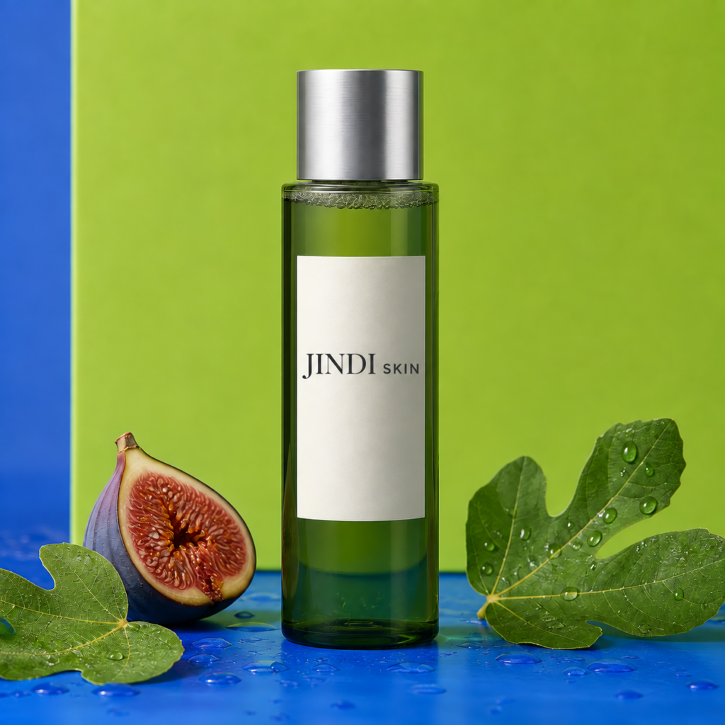 Fig Leaf Refining Toner with JINDI SKIN logo on the packaging