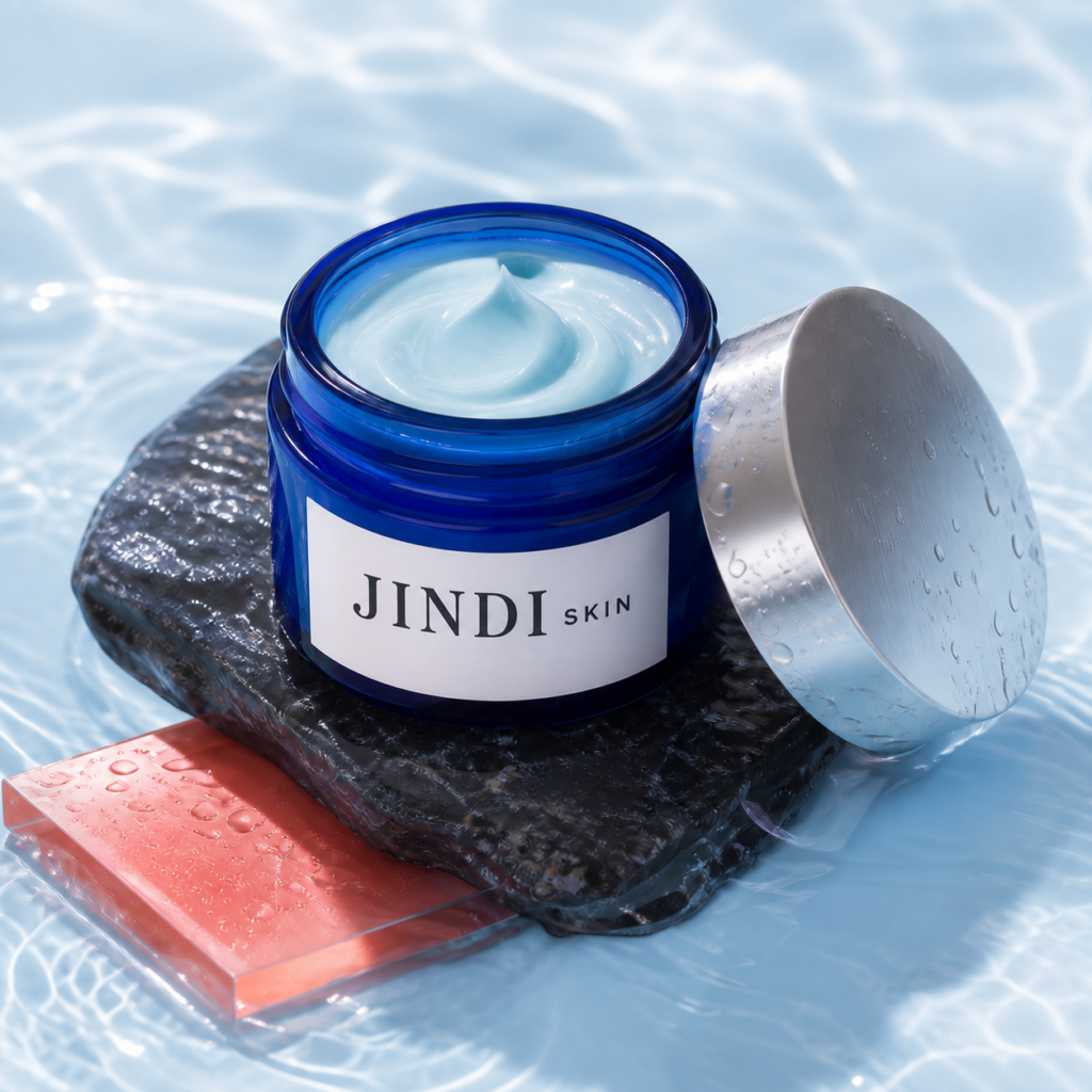 Marine Mineral Recovery Mask with JINDI SKIN logo on the packaging
