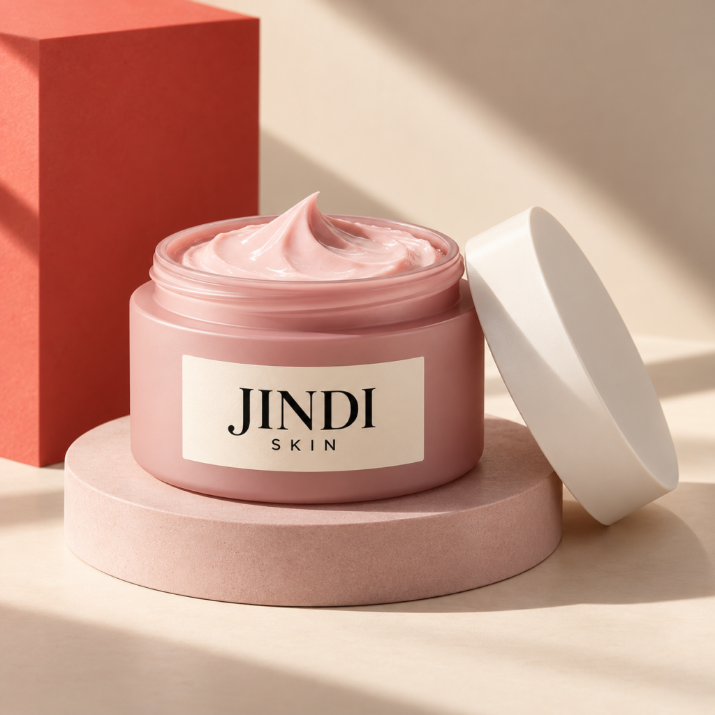 Petal Soft Face Mask — JINDI SKIN packaging concept