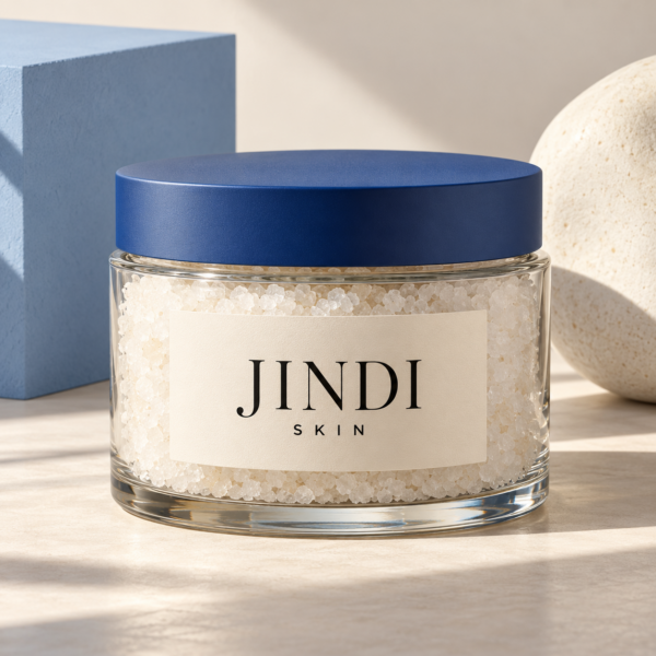 Quiet Tide Bath Soak — JINDI SKIN packaging concept